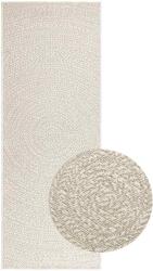 vidaXL Covor „ZIZUR crem aspect iuta pentru interior si exterior GartenMobel Dekor (4010373) Covor