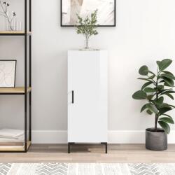 vidaXL Servanta, alb extralucios, 34, 5x34x90 cm, lemn compozit GartenMobel Dekor (828542) Comoda
