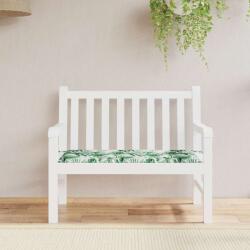 vidaXL Pat de scaun Model cu frunze 100 x 50 x 3 cm Material Oxford GartenMobel Dekor (361110)
