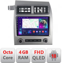 Edotec Navigatie Audi Q7 2005-2015 dedicata Android 4+64GB 4G QLED CarPlay (kit-audi-q7+EDT-E309v3)