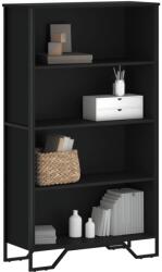 vidaXL Biblioteca, negru, 80x31x137, 5 cm, lemn prelucrat GartenMobel Dekor (848629) Biblioteca