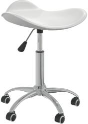 vidaXL Scaun de salon spa, alb, piele ecologica GartenMobel Dekor (323683)