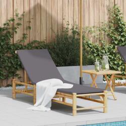 vidaXL Sezlong cu perne 55x199x30 cm bambus GartenMobel Dekor (4108227)