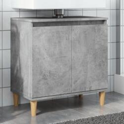 vidaXL Dulap de chiuveta, gri beton, 58x33x60 cm, lemn prelucrat GartenMobel Dekor (857113)