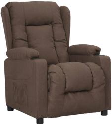 vidaXL Fotoliu rabatabil, gri taupe, material textil GartenMobel Dekor (339056)