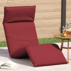 vidaXL Sezlong pliabil, rosu vin, 175x54x8, 5 cm, tesatura Oxford GartenMobel Dekor (4019755)