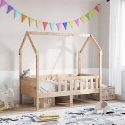 vidaXL Cadru pat tip casa pentru copii, 80x160 cm, lemn masiv de pin GartenMobel Dekor (850710)
