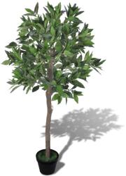 vidaXL Dafin artificial cu ghiveci, 120 cm GartenMobel Dekor (241368)