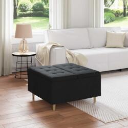 vidaXL Scaun cu buton cu perna Negru 80 x 80 x 45 cm tesatura GartenMobel Dekor (876835)