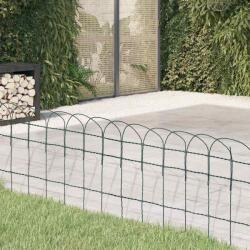 vidaXL Gard delimitare gradina fier vopsit electrostatic 10 x 0, 4 m GartenMobel Dekor (141071)