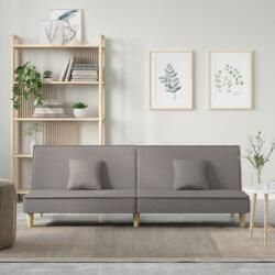 vidaXL Canapea extensibila, gri taupe, material textil GartenMobel Dekor (351905) Canapea