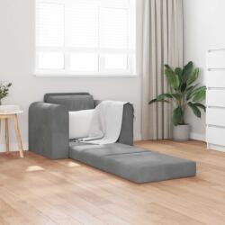 vidaXL Pat canapea Gri închis 98 x 71 x 83 cm Catifea GartenMobel Dekor (4106667) Canapea