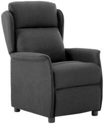 vidaXL Fotoliu recliner Gri închis 66.5 x 94 x 101.5 cm Poliester GartenMobel Dekor (340153)
