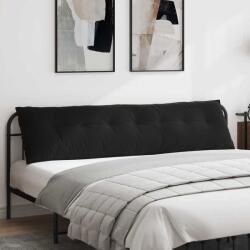 vidaXL Perna pentru spate Negru 200 x 50 cm Tesatura din corduroy GartenMobel Dekor (42014982)
