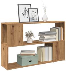 vidaXL Biblioteca, stejar artizanal, 100x24x63 cm, lemn prelucrat GartenMobel Dekor (856741) Biblioteca
