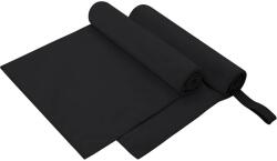 vidaXL Prosoape Sport 2 pcs Negru 100 x 50 cm Poliester si poliamida GartenMobel Dekor (42011458) Prosop