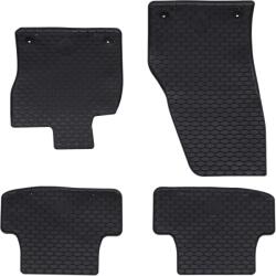 vidaXL Covor pentru masina 4 pcs Negru potrivit pentru VW T-ROC 2017- GartenMobel Dekor (42029073)
