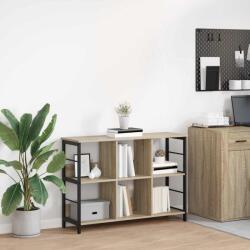 vidaXL Raft pentru carti Stejar Sonoma 102 x 32 x 72, 5 cm GartenMobel Dekor (884013) Biblioteca