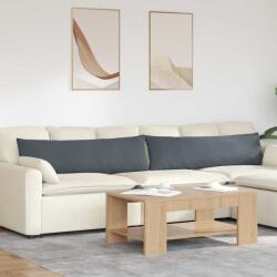 vidaXL Perne pentru canapea 2 pcs Gri închis 145 x 40 cm GartenMobel Dekor (42013843)