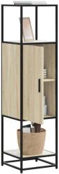 vidaXL Dulapuru Stejar Sonoma 35, 5x35x139 cm lemn si metal prelucrat GartenMobel Dekor (849035) Comoda
