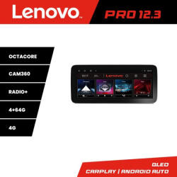 Lenovo Navigatie Peugeot Bipper, Citroen Nemo, Fiat Qubo 2008-2017 Lenovo PRO 12.3 (KIT-bipper+PRO-12.3-4+64_v1)