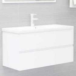vidaXL Dulap cu chiuveta încorporata, alb, lemn prelucrat GartenMobel Dekor (3071648)