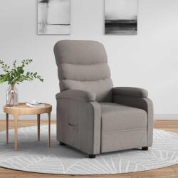 vidaXL Fotoliu rabatabil, gri taupe, material textil GartenMobel Dekor (342708)