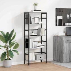 vidaXL Raft pentru carti Gri Sonoma 60 x 29, 5 x 149 cm Lemn compozit GartenMobel Dekor (883931) Biblioteca