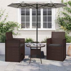 vidaXL Perne de Sezut 2 pcs Antracit 47 x 36 x 2 cm Poliester GartenMobel Dekor (899966)