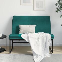 vidaXL Banca, verde închis, 100x75x76 cm, material textil GartenMobel Dekor (351325)