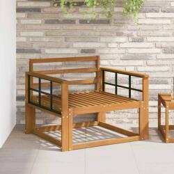 vidaXL Canapea Medie pentru Exterior Lemn Solid de Acacia natural GartenMobel Dekor (3436276) Canapea