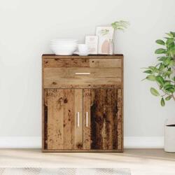 vidaXL Bufet cu sertar Lemn vechi 60 x 31 x 70 cm Lemn compozit GartenMobel Dekor (871395) Comoda