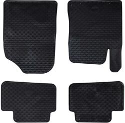 vidaXL Covor pentru masina 4 pcs Negru Cauciuc GartenMobel Dekor (42029072)