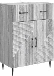 vidaXL Bufet cu sertar Sonoma gri 66 x 34, 5 x 89, 5 cm Lemn prelucrat GartenMobel Dekor (894871) Comoda