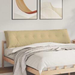vidaXL Perna pentru spate Gri Verde 200 x 50 cm Tesatura din corduroy GartenMobel Dekor (42014998)
