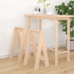 vidaXL Scaune, 2 buc. , 40x40x75 cm, lemn masiv de pin GartenMobel Dekor (823669)