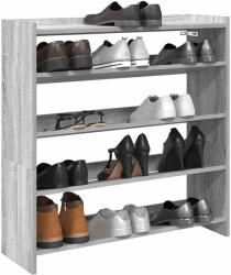 vidaXL Pantofar, gri sonoma, 80x25x81 cm, lemn compozit GartenMobel Dekor (859910) Pantofar