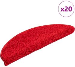 vidaXL Covorase pentru scari, 20 buc. , 56x17x3 cm, rosii, semirotunde GartenMobel Dekor (3365844) Covor