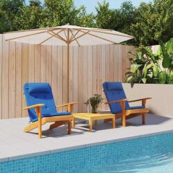 vidaXL Perne pentru scaune Simplu 2 pcs albastru 58 x 77 x 4, 5 cm GartenMobel Dekor (361840)