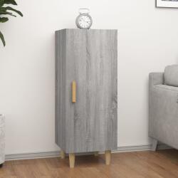 vidaXL Servanta, gri sonoma, 34, 5x34x90 cm, lemn compozit GartenMobel Dekor (817403) Comoda