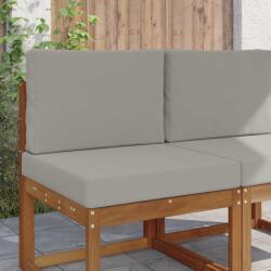 vidaXL Perna pentru canapea de exterior 2 pcs Gri Poliester GartenMobel Dekor (900711)