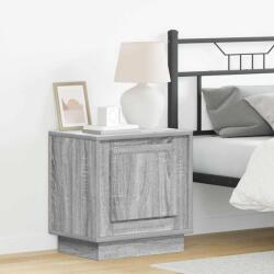 vidaXL Noptiera moderna gri 44x34, 5x45 cm din lemn compozit, cu usa (869572)
