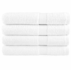 vidaXL Prosoape de sauna premium SOLUND 4 buc alb 80x200cm 600gsm GartenMobel Dekor (137137) Prosop