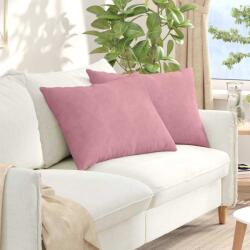 vidaXL Perne pentru canapea 2 pcs Roz 70 x 50 cm Tesatura din corduroy GartenMobel Dekor (42013760)