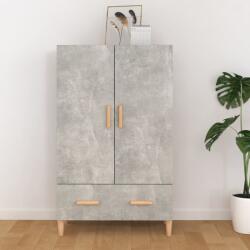 vidaXL Dulap înalt, gri beton, 70x31x115 cm, lemn compozit GartenMobel Dekor (812532) Comoda