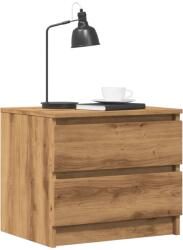 vidaXL Noptiera, stejar artizanal, 50x40x43.5 cm, lemn prelucrat GartenMobel Dekor (856520)