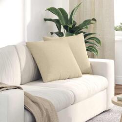 vidaXL Perne pentru canapea Crem tesatura GartenMobel Dekor (42013961)