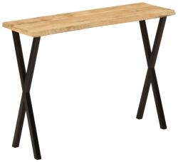 vidaXL Masa consola, margini naturale, 105x33x76 cm, lemn masiv mango GartenMobel Dekor (372763)