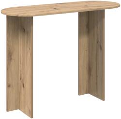 vidaXL Masa de consola Stejar Artizanal 100 x 39, 5 x 75 cm GartenMobel Dekor (8001157)