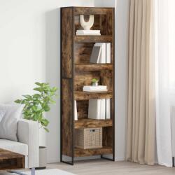 vidaXL Dulap pentru carti 2 pcs Stejar fumuriu 60 x 30 x 189, 5 cm GartenMobel Dekor (3403000) Biblioteca